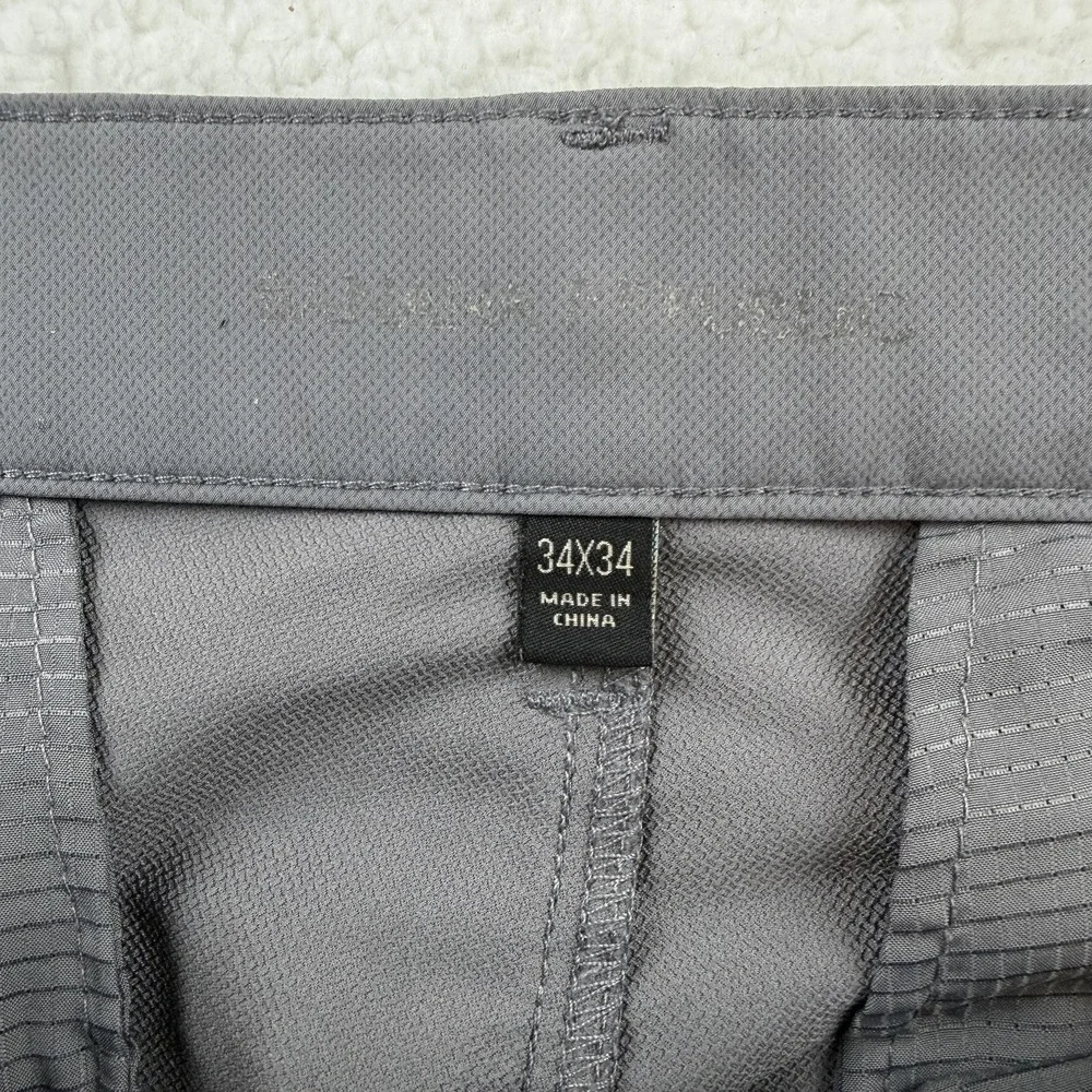 Banana Republic Pants‎ Mens 34x34 Gray Performance Golf Dress Slacks Stretch